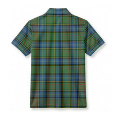 McMillan Hunting Ancient Tartan Crest Birdseye Mesh Polo Shirt