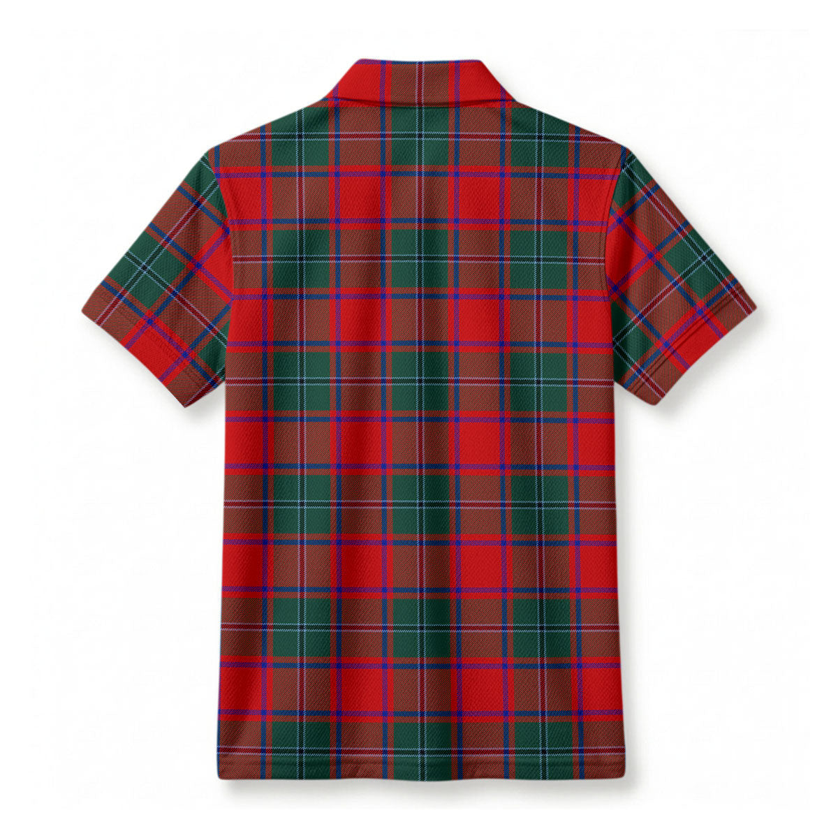 McPhail Clan Tartan Crest Birdseye Mesh Polo Shirt