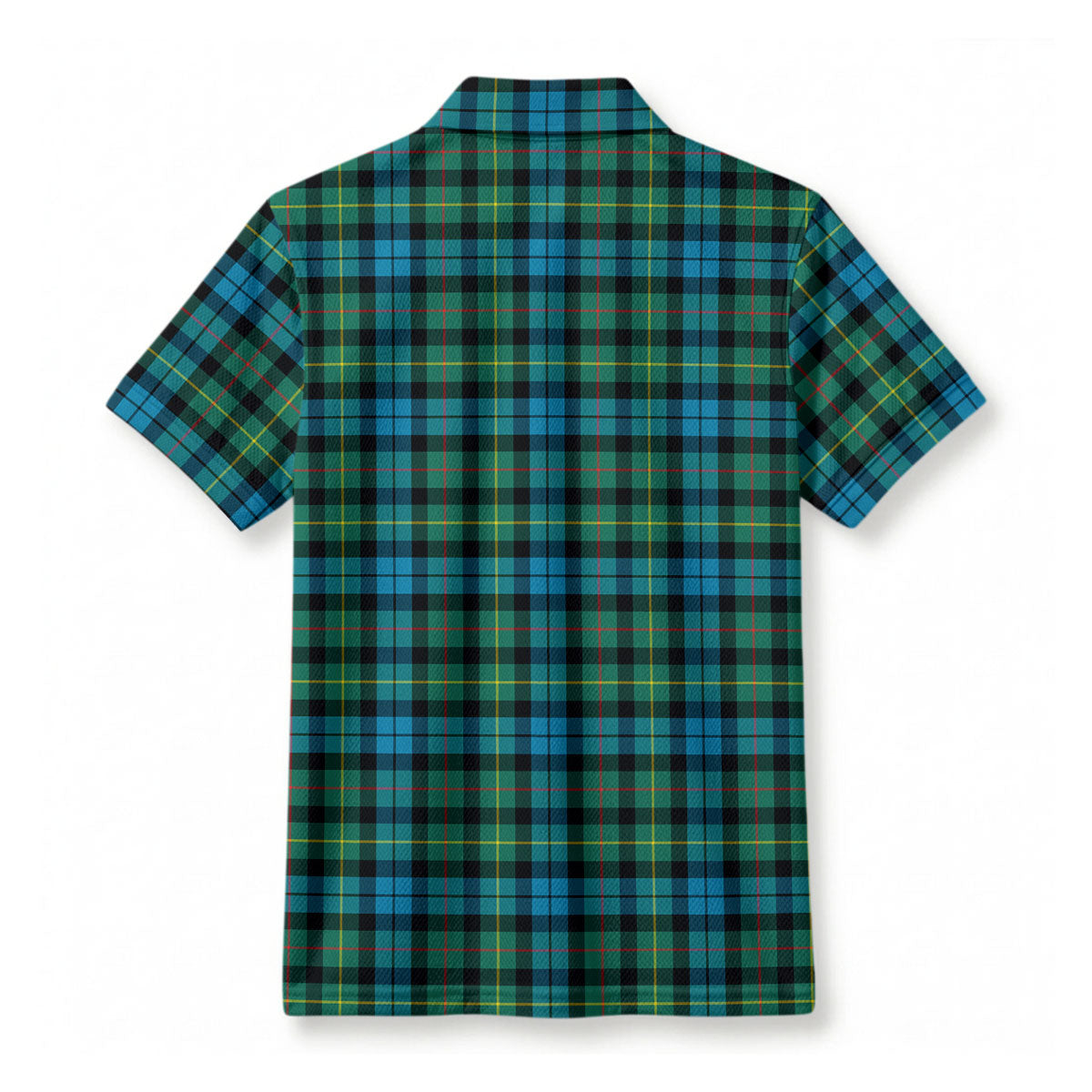 Rollo Ancient Tartan Crest Birdseye Mesh Polo Shirt
