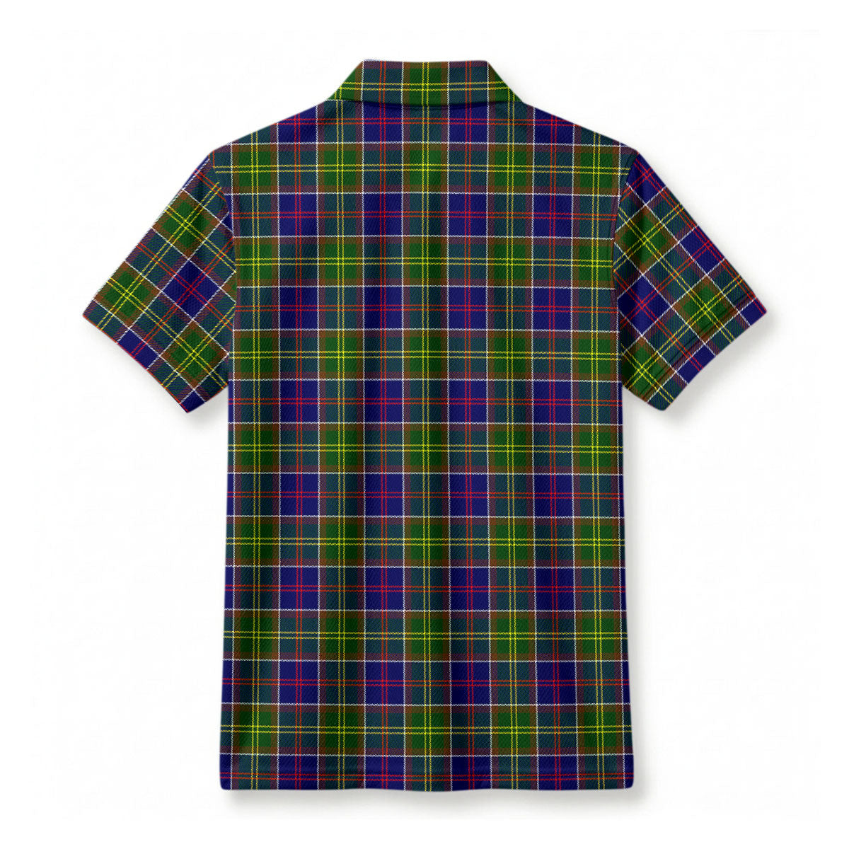 Whitefoord Tartan Crest Birdseye Mesh Polo Shirt
