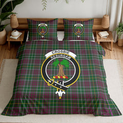 Crosbie Tartan Crest Bedding Set