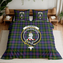 Fleming Tartan Crest Bedding Set