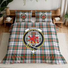 MacDuff Dress Ancient Tartan Crest Bedding Set