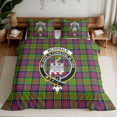 McDonald (Clan Ranald) Tartan Crest Bedding Set