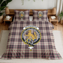 McPherson Hunting Ancient Tartan Crest Bedding Set
