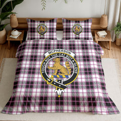 McPherson Hunting Modern Tartan Crest Bedding Set