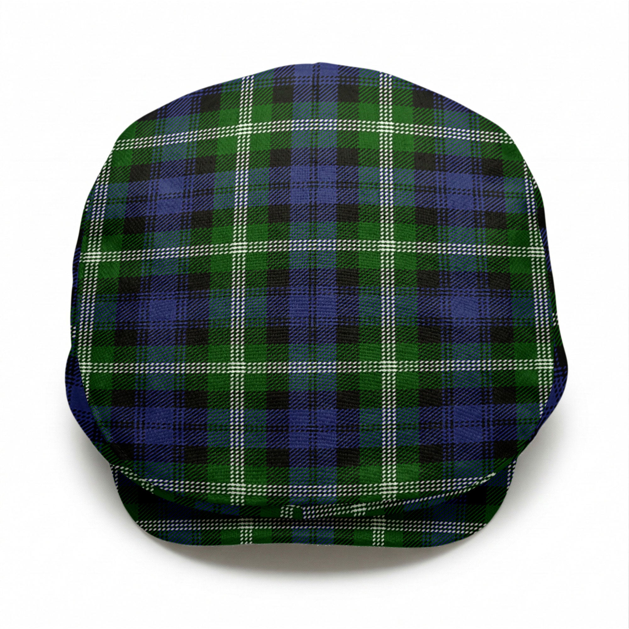 Baillie Modern Tartan Flat Caps