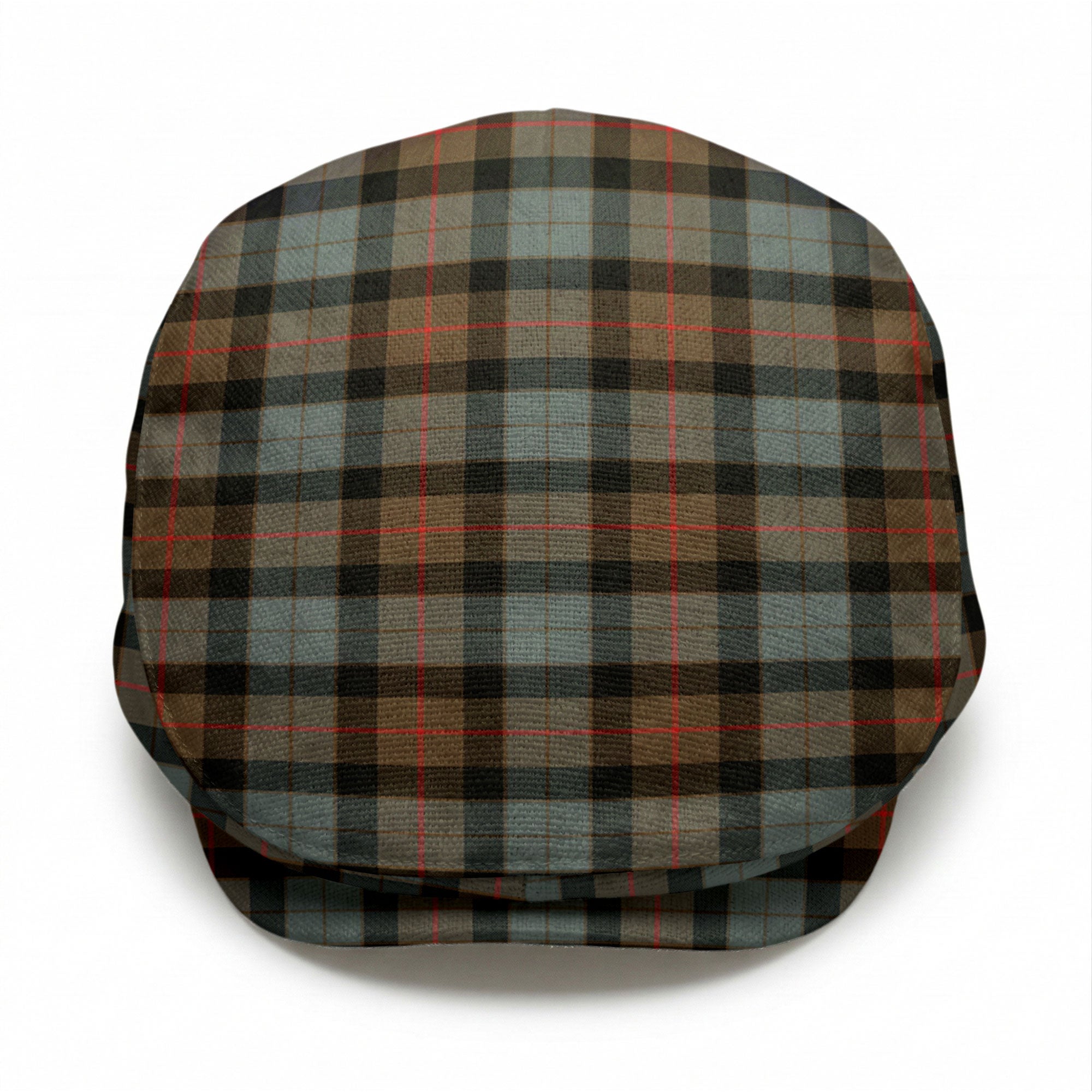 Gunn Weathered Tartan Flat Caps