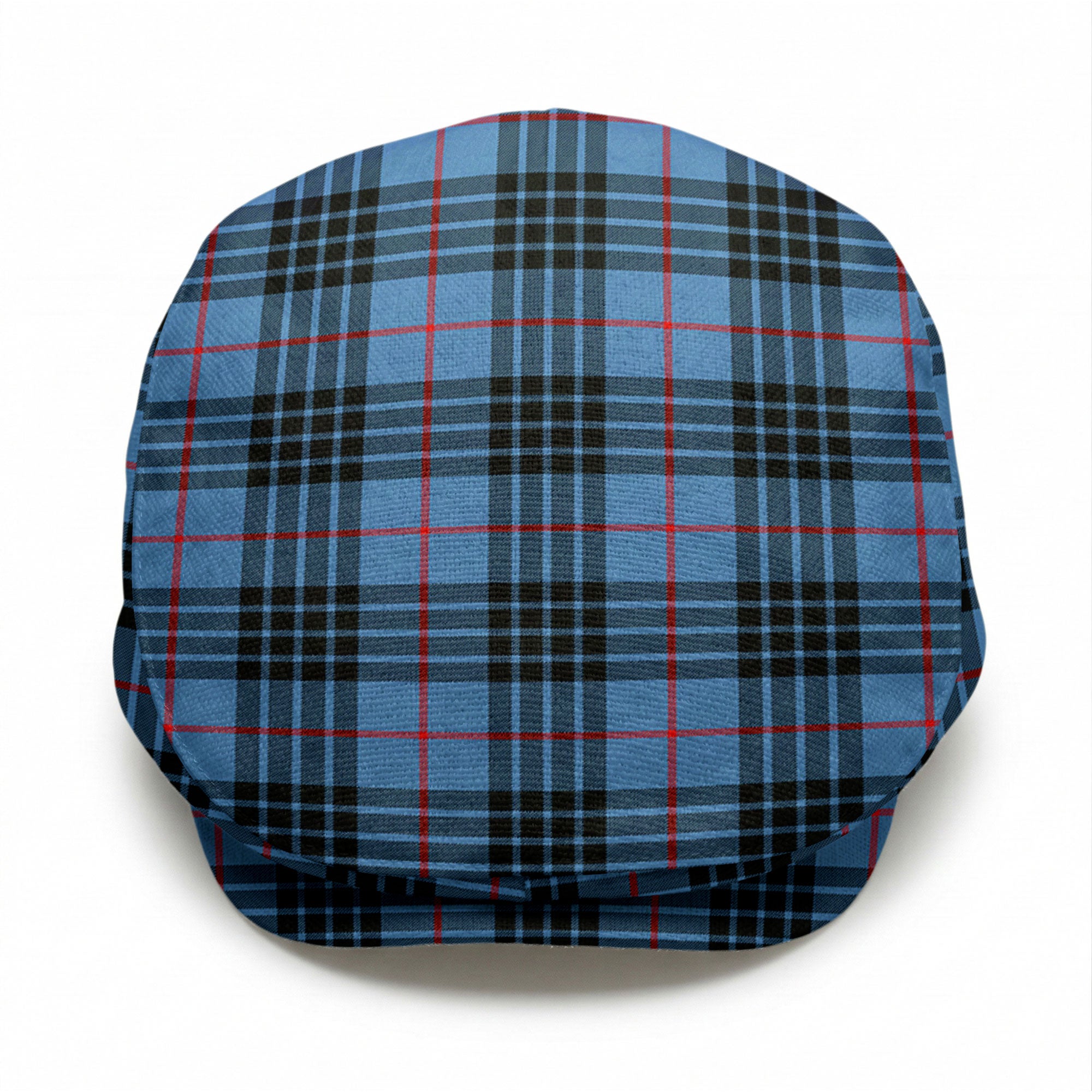 McKay Blue Tartan Flat Caps