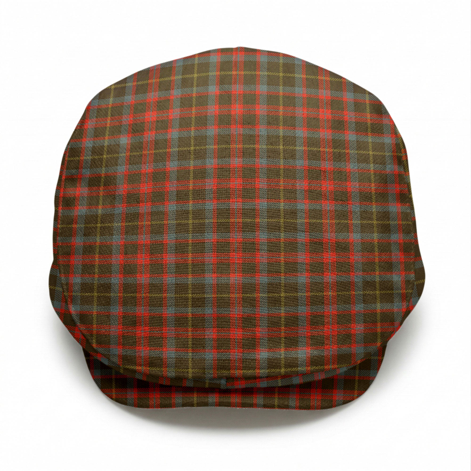 McKintosh Hunting Weathered Tartan Flat Caps