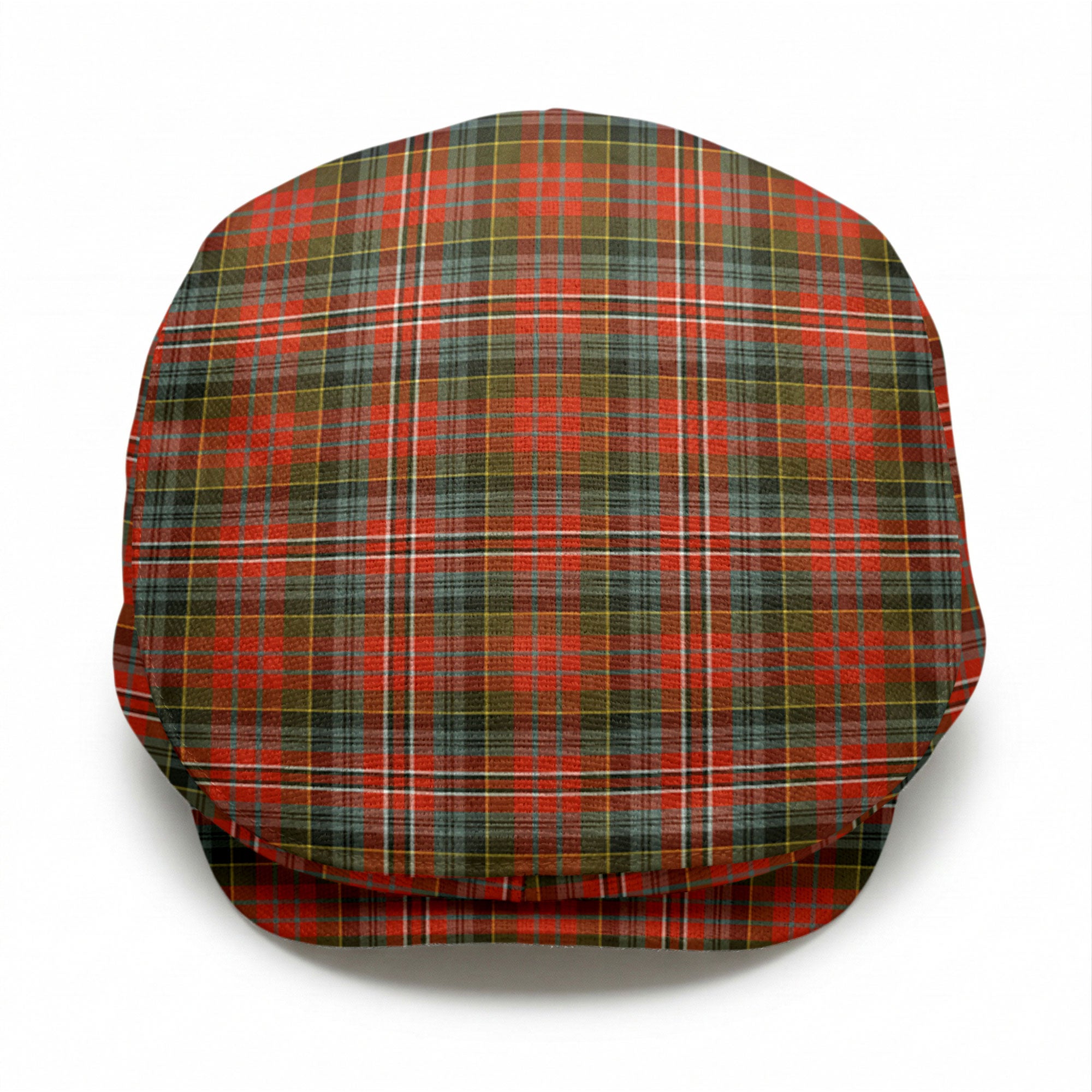 McPherson Weathered Tartan Flat Caps