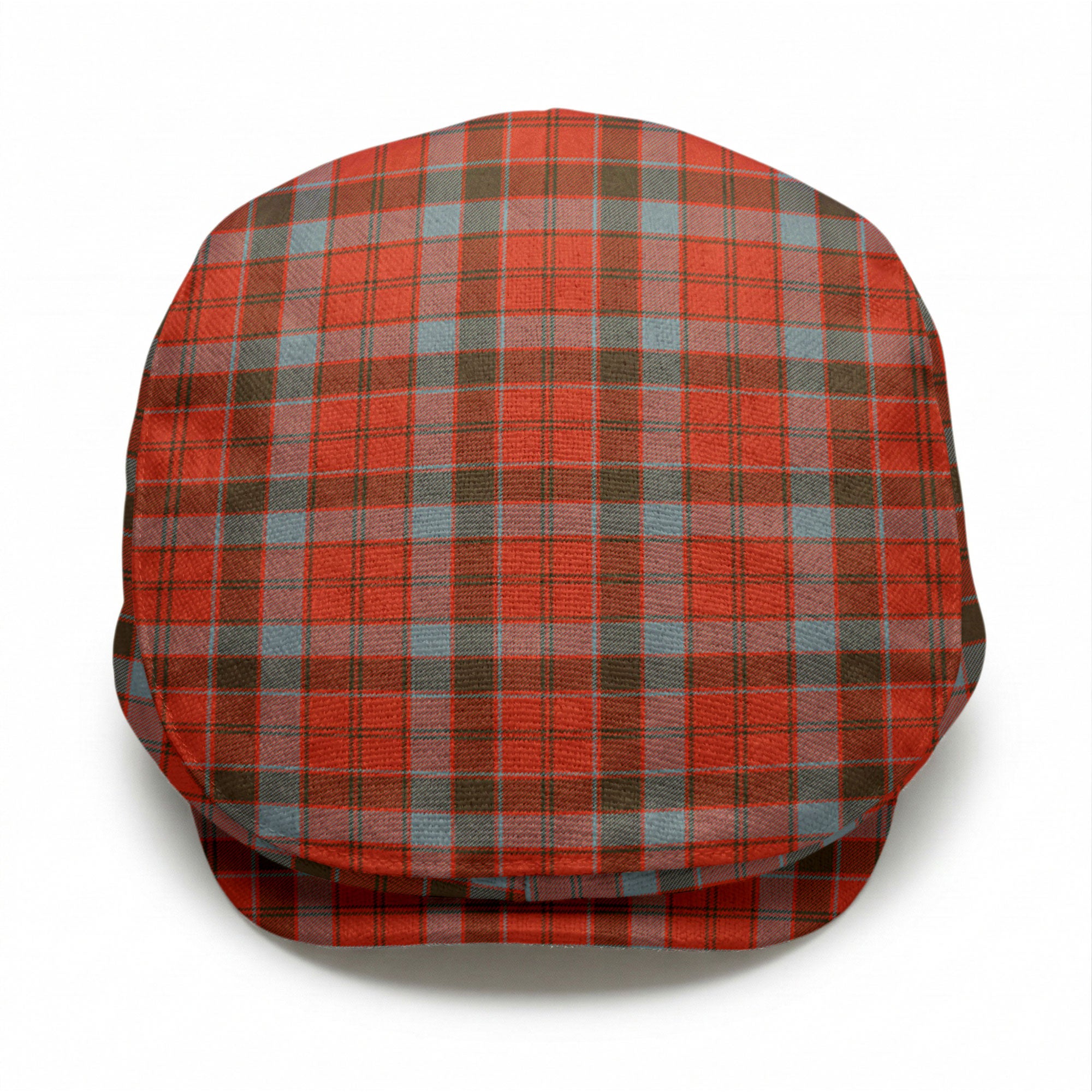 Robertson Weathered Tartan Flat Caps