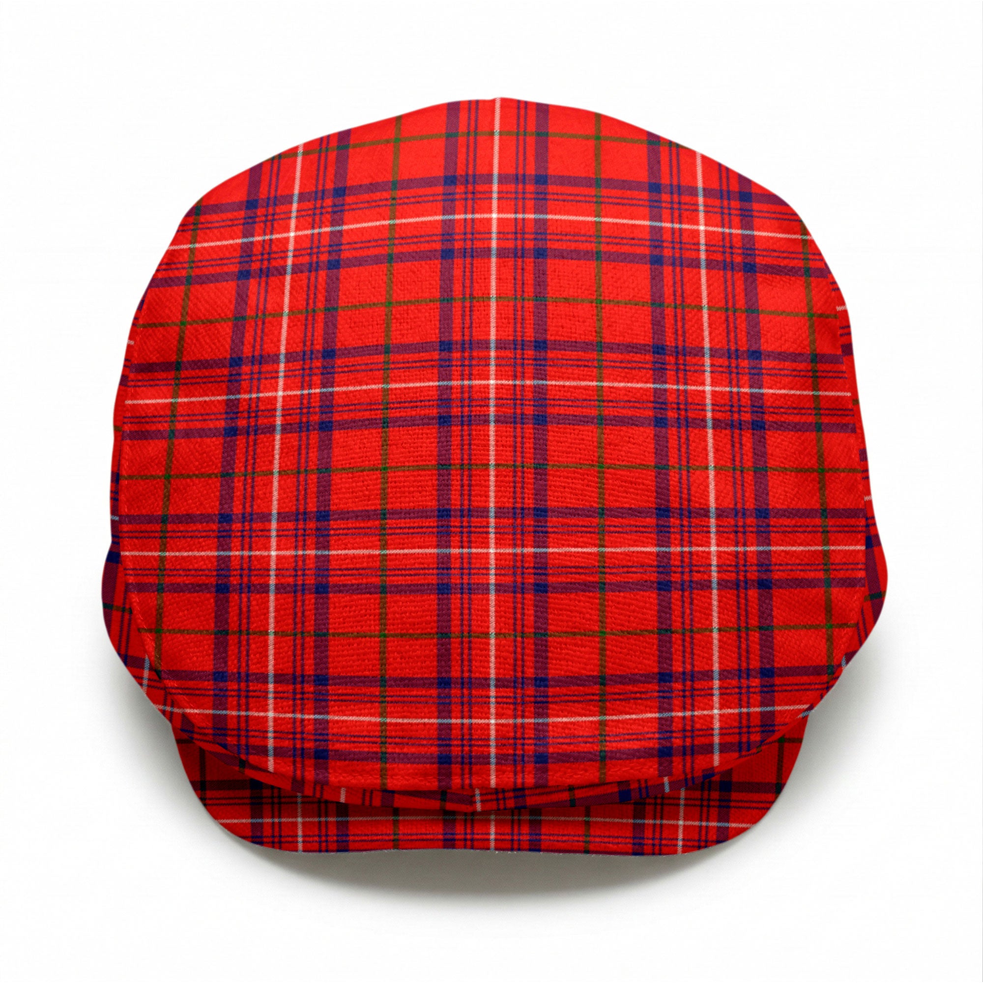 Rose Modern Tartan Flat Caps