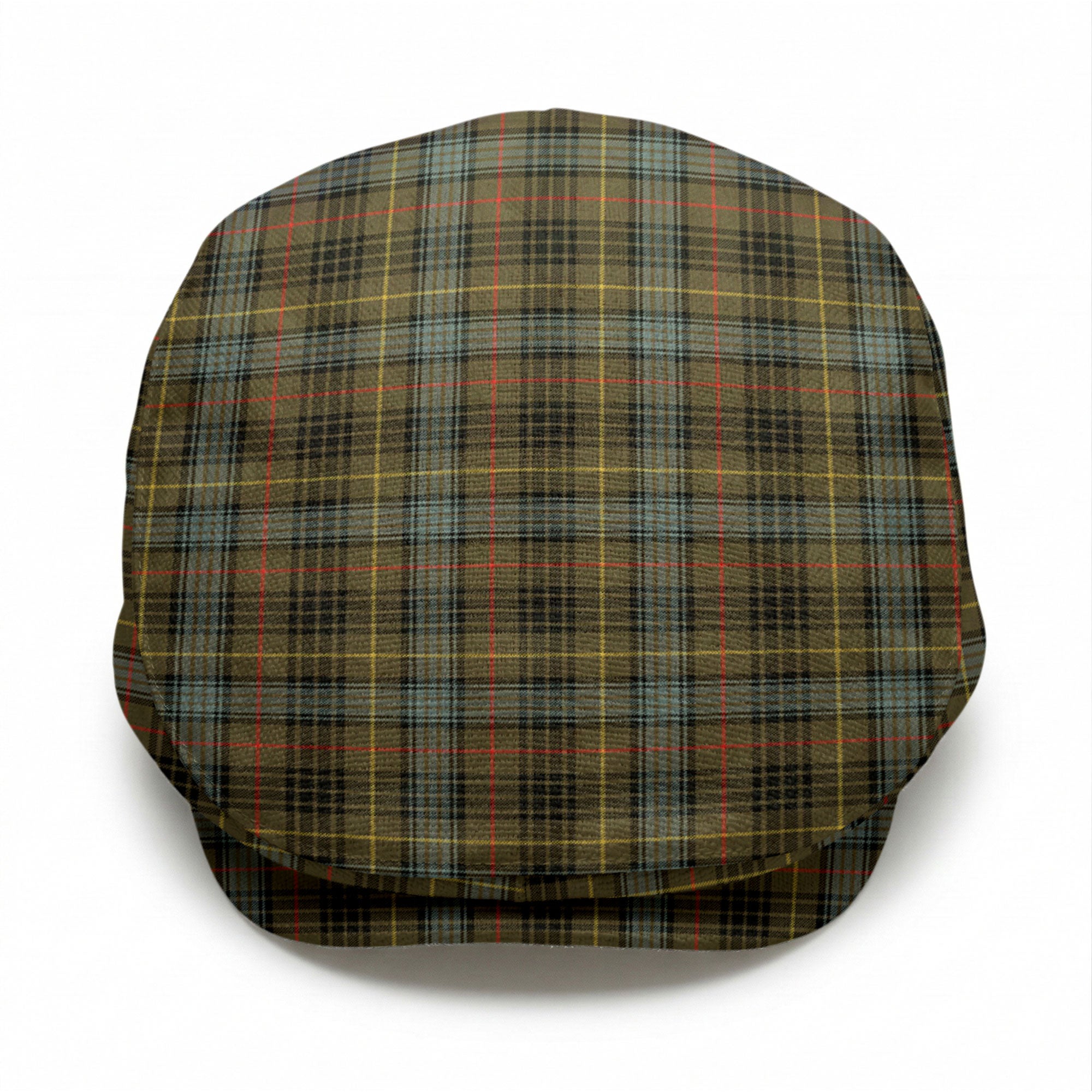 Stewart Hunting Weathered Tartan Flat Caps
