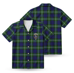 Bannerman Tartan Crest Hawaiian Shirt