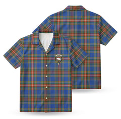 Bethune Ancient Tartan Crest Hawaiian Shirt