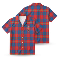 Blane Tartan Crest Hawaiian Shirt