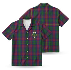 Cairns Tartan Crest Hawaiian Shirt