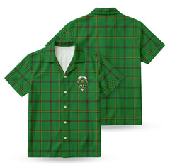 Don Tartan Crest Hawaiian Shirt