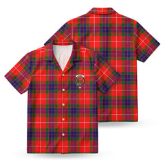 Fraser (of Lovat) Modern Tartan Crest Hawaiian Shirt