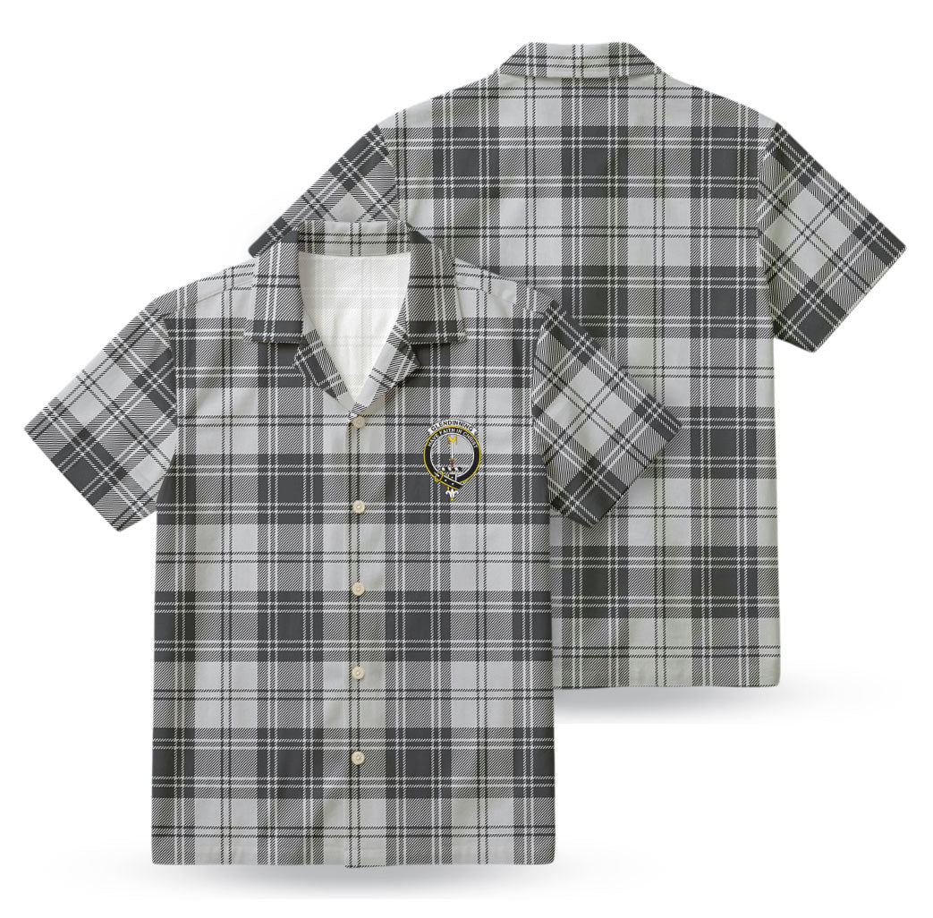 Glendinning Tartan Crest Hawaiian Shirt