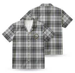 Glendinning Tartan Crest Hawaiian Shirt