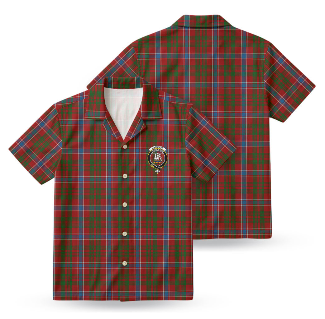 Harkness Dress Tartan Crest Hawaiian Shirt