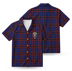 Home Modern Tartan Crest Hawaiian Shirt