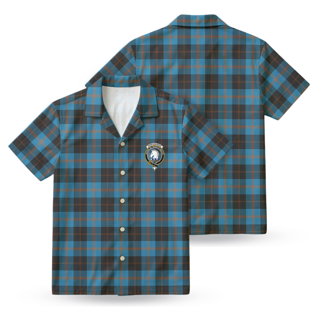 Horsburgh Tartan Crest Hawaiian Shirt
