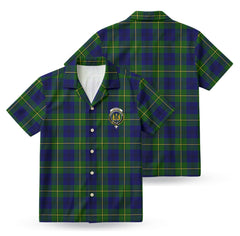 Johnson Modern Tartan Crest Hawaiian Shirt