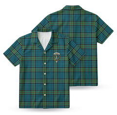 Kirkpatrick Ancient Tartan Crest Hawaiian Shirt