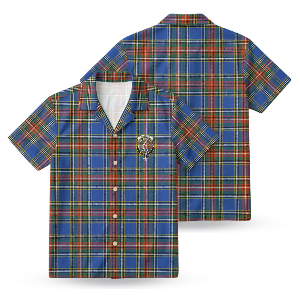 MacBeth Ancient Tartan Crest Hawaiian Shirt