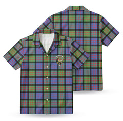 MacDonald Ancient Tartan Crest Hawaiian Shirt