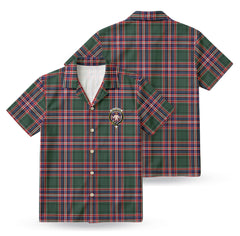 MacFarlane Hunting Modern Tartan Crest Hawaiian Shirt