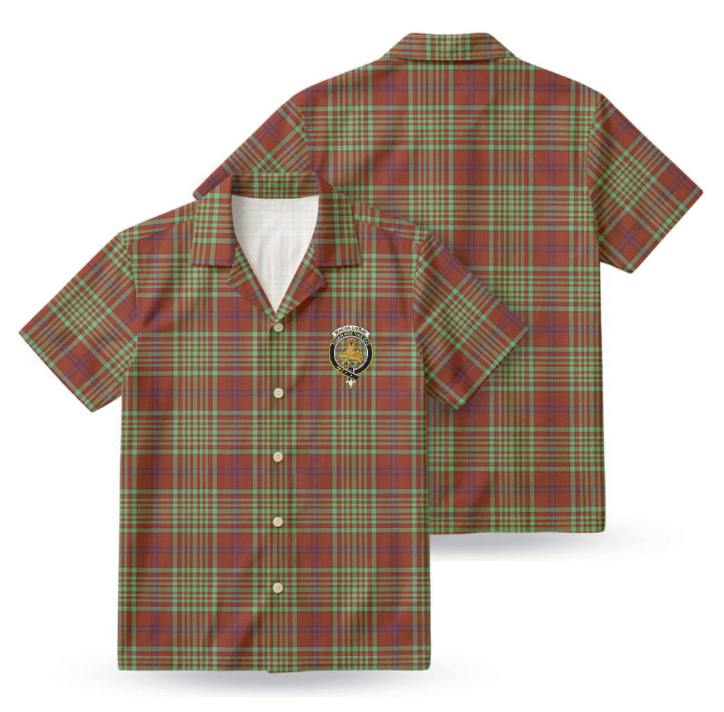 MacGillivray Hunting Ancient Tartan Crest Hawaiian Shirt