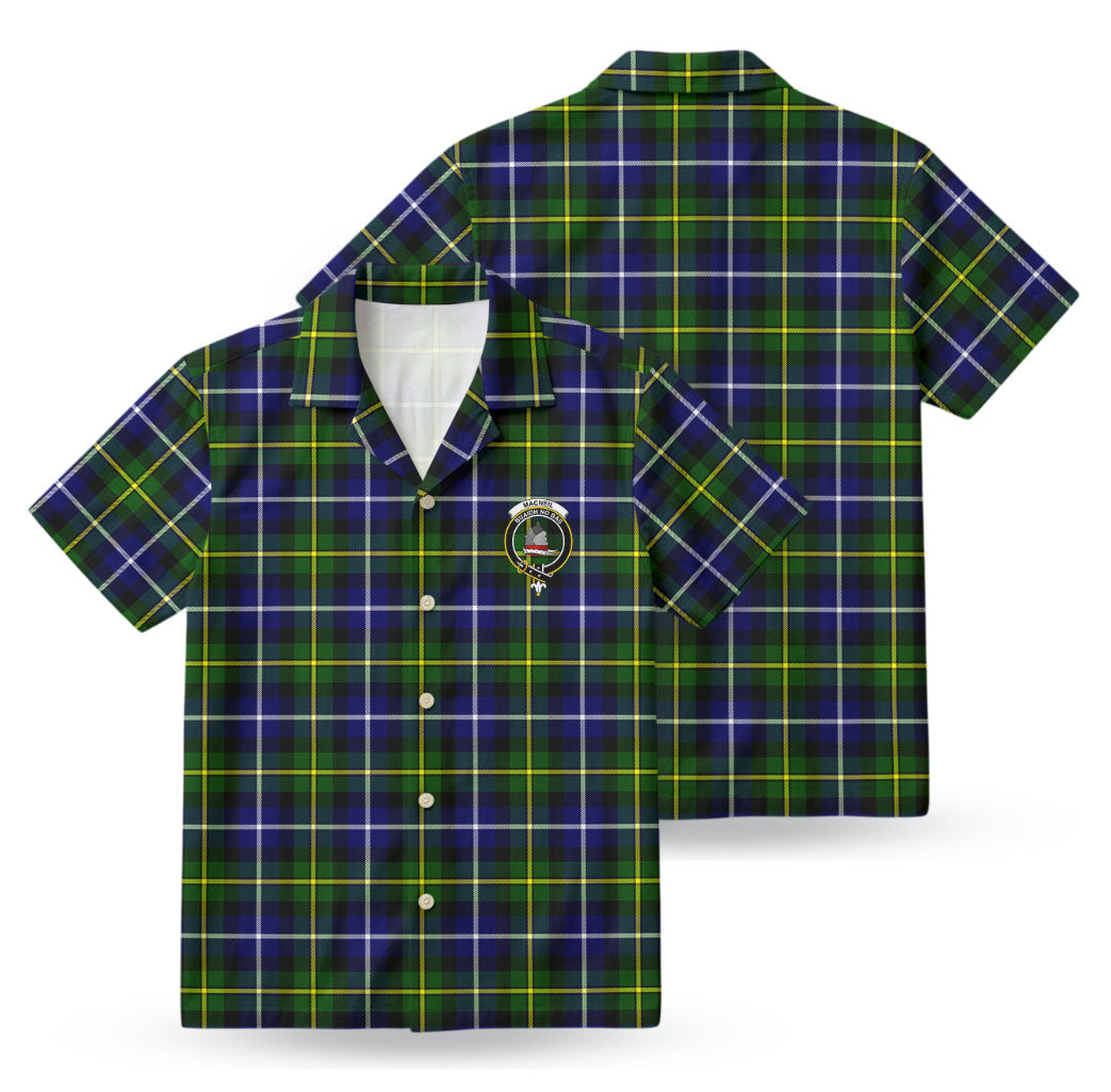 MacNeil of Barra Modern Tartan Crest Hawaiian Shirt