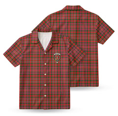 McAlister Modern Tartan Crest Hawaiian Shirt