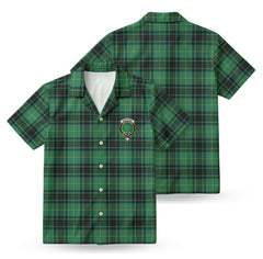 McArthur Ancient Tartan Crest Hawaiian Shirt