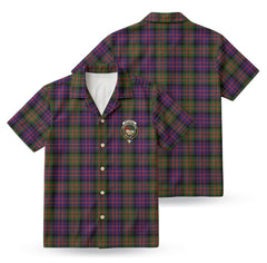 McDonald Modern Tartan Crest Hawaiian Shirt