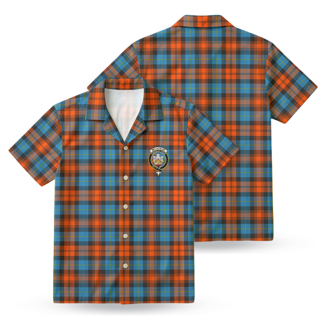 McLachlan Ancient Tartan Crest Hawaiian Shirt