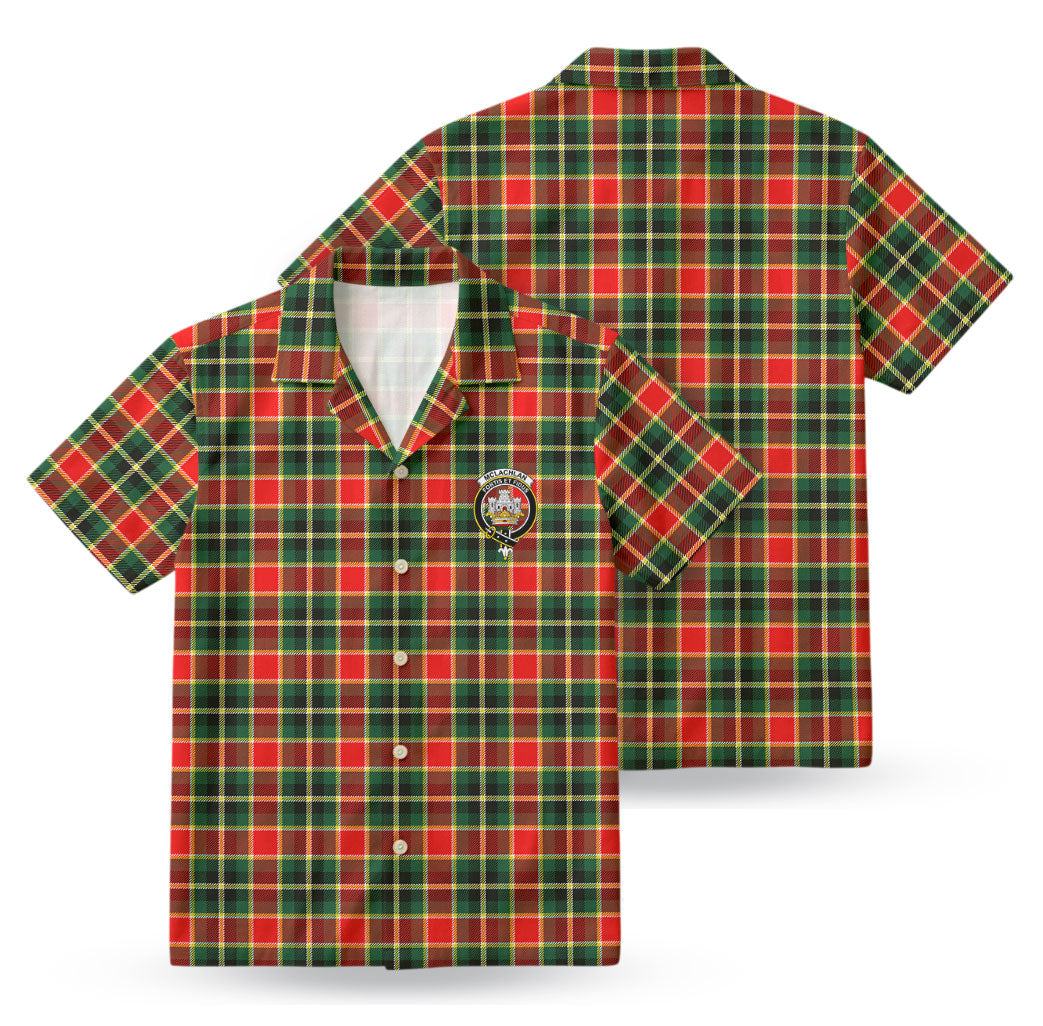McLachlan Hunting Modern Tartan Crest Hawaiian Shirt