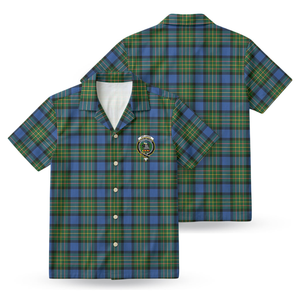 McLaren Ancient Tartan Crest Hawaiian Shirt