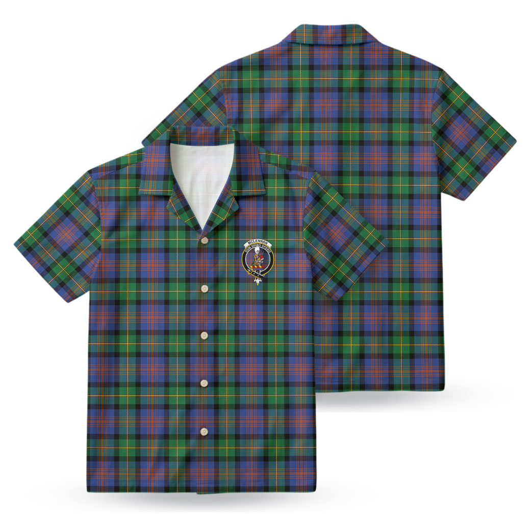 McLennan Ancient Tartan Crest Hawaiian Shirt