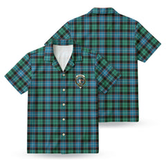 Mitchell Ancient Tartan Crest Hawaiian Shirt