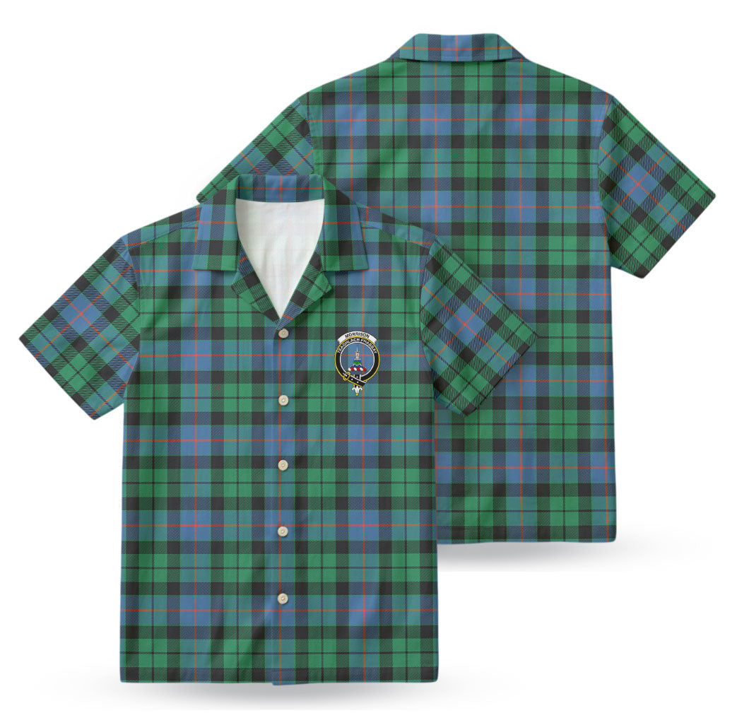 Morrison Ancient Tartan Crest Hawaiian Shirt