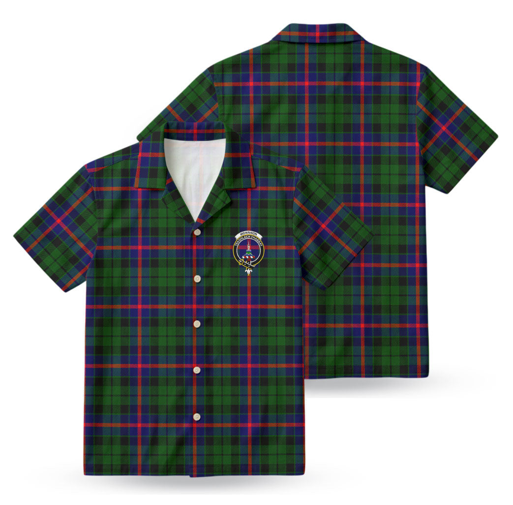 Morrison Modern Tartan Crest Hawaiian Shirt