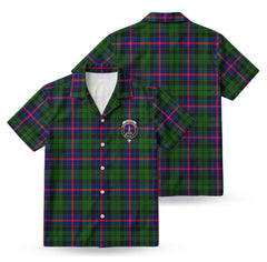 Morrison Modern Tartan Crest Hawaiian Shirt