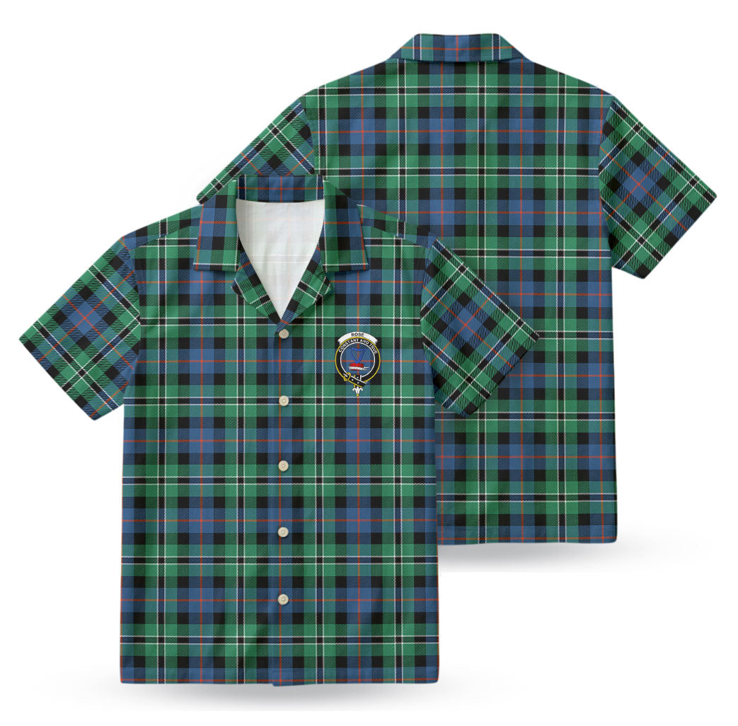 Rose Hunting Ancient Tartan Crest Hawaiian Shirt