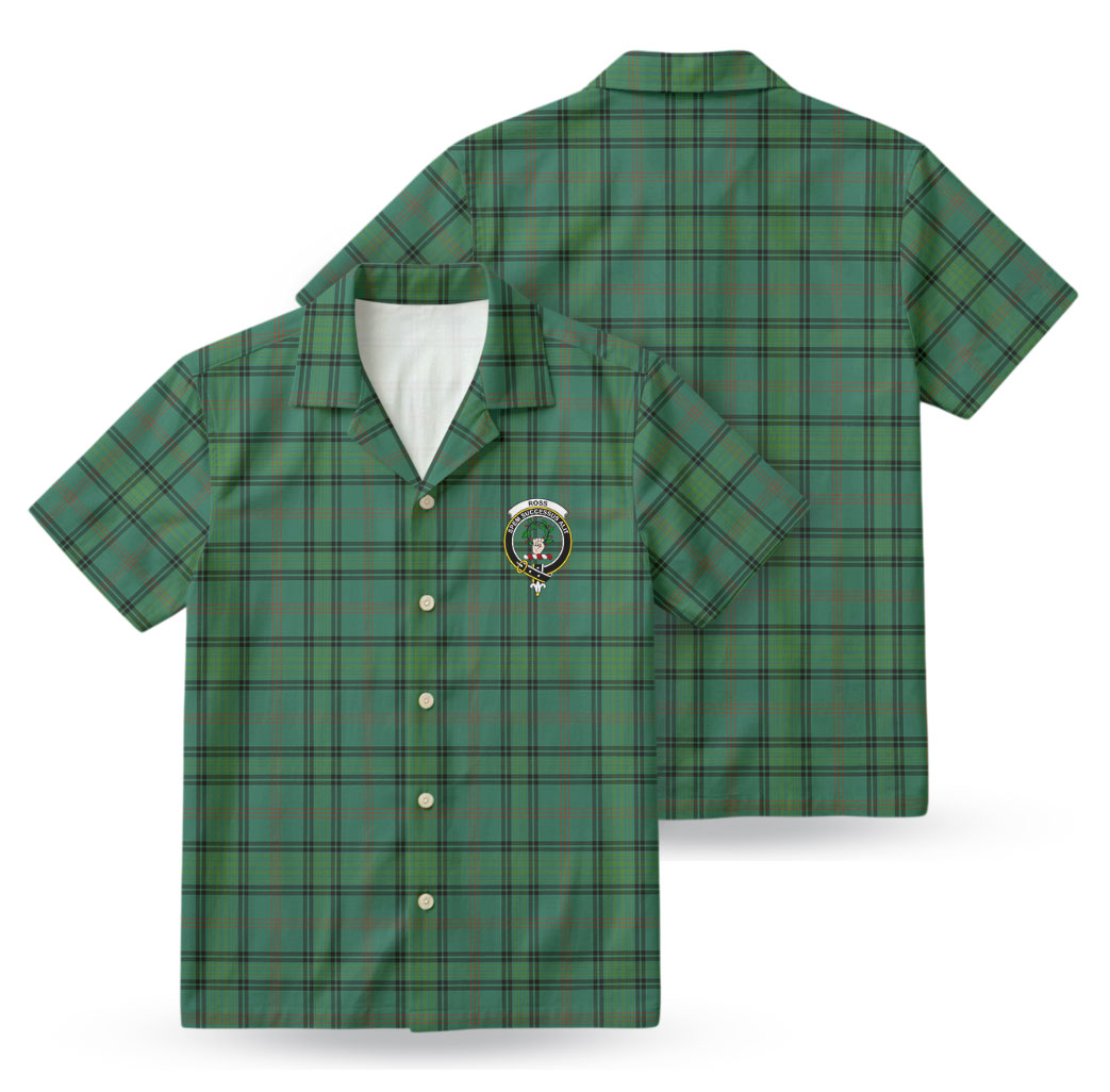 Ross Hunting Ancient Tartan Crest Hawaiian Shirt