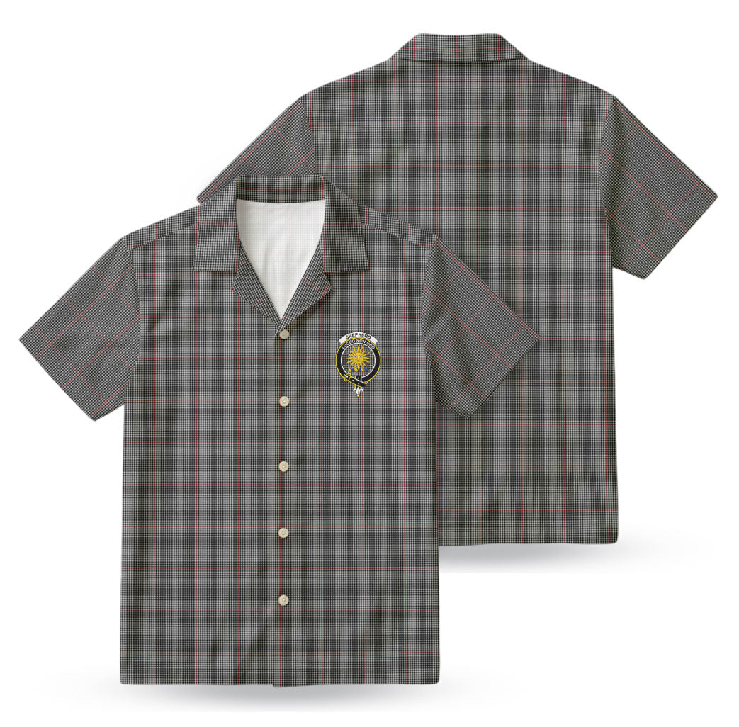 Shepherd Tartan Crest Hawaiian Shirt